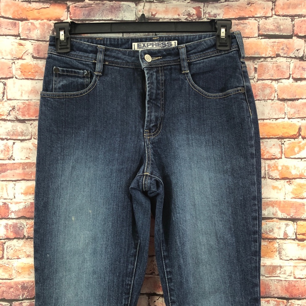 Express Jeans Fit and Flare Size 8 Regular